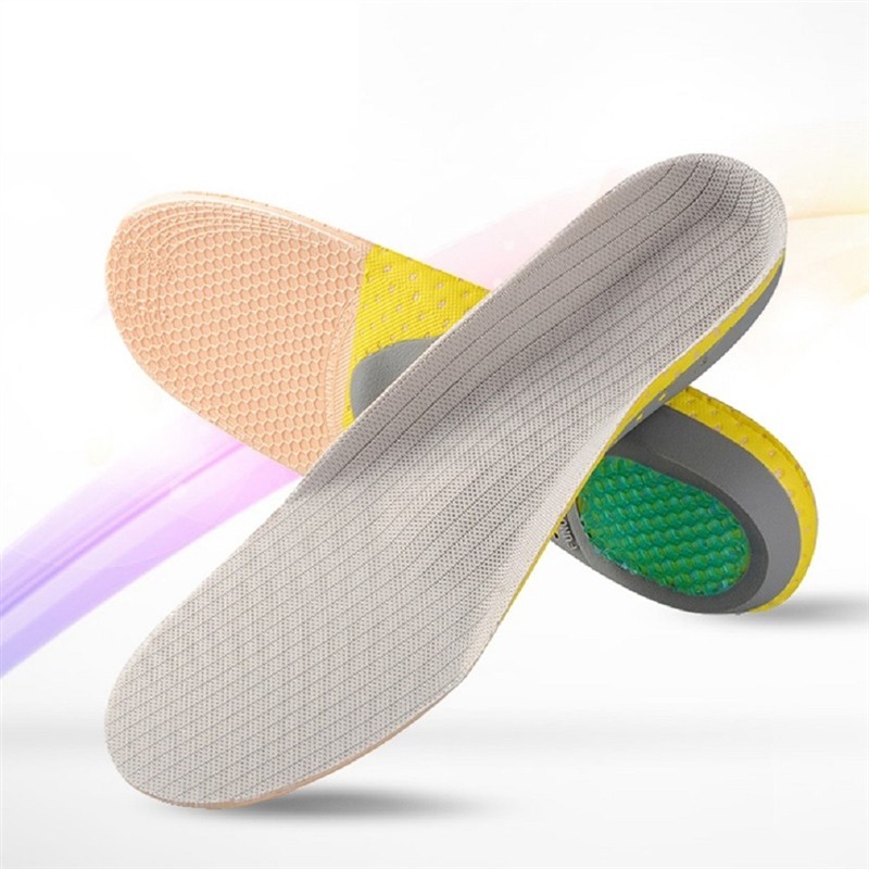 Health Care Comfort Unisex Flat Foot Correction Breathable Sports Insole