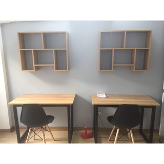 kệ sách treo tường 100x70x20
