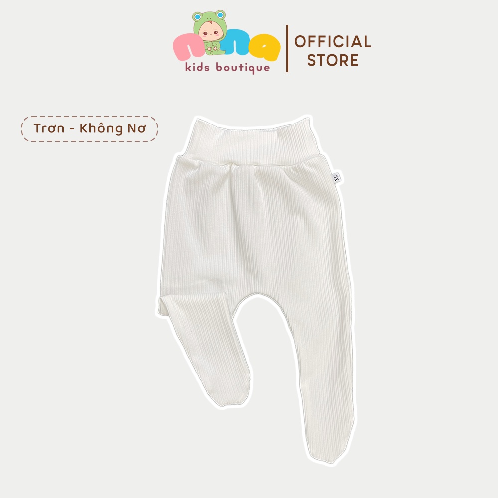 Bộ Body nỉ bông cho bé trai, bé gái Nina Kids Boutique Hoodie cho bé Kèm quần tất Size 0m 24m