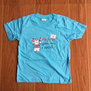 Áo cộc tay 100% cotton Thái Lan cho bé