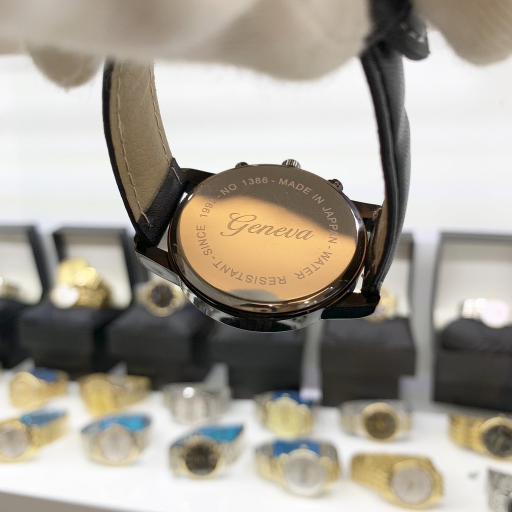 ĐỘC_QUYỀN_Đồng Hồ Nam GENEVA Thể Thao Dây Da Cao Cấp Nam Tính | BigBuy360 - bigbuy360.vn