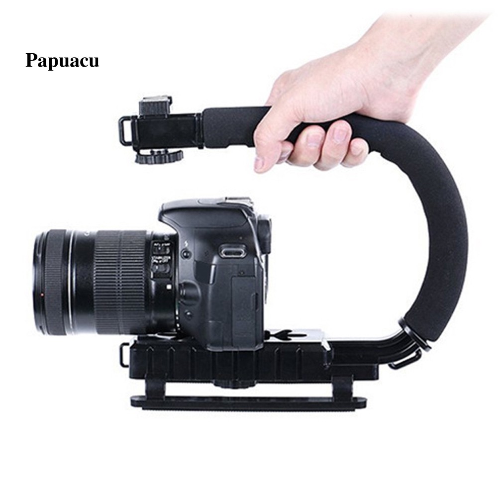 Tay Cầm Chống Rung Hình Chữ C Cho Máy Ảnh Dslr Gopro Nikon