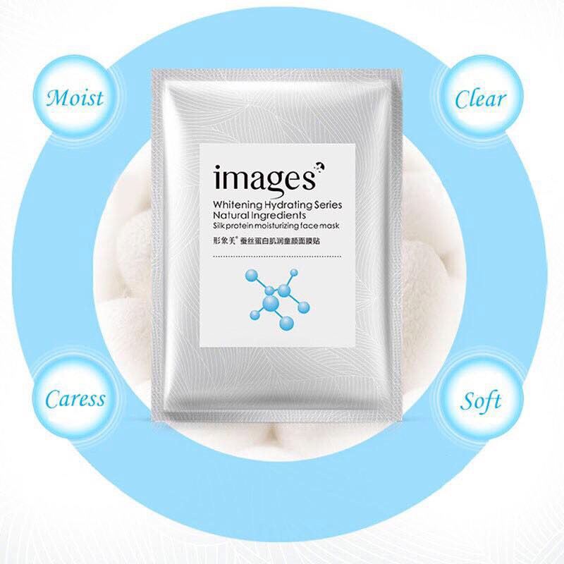 [RẺ VÔ ĐỊCH] Mặt nạ giấy dưỡng da mụn cấp ẩm thải độc Images Whitening Hydrating Series | Thế Giới Skin Care