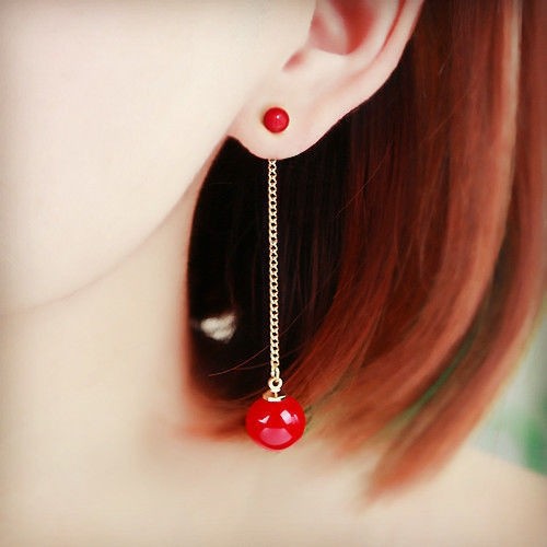 Đôi khuyên tai dáng dài đính hạt ngọc trai nhân tạo nhiều mẫu tùy chọn phong cách Hàn Quốc thời trang