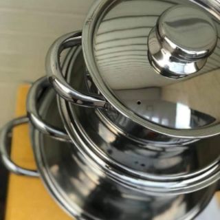 BỘ NỒI FIVE STAR 3 MÓN CAO CẤP BẾP TỪ