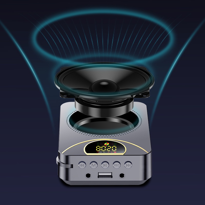 Loa Trợ Giảng KAW Bluetooth Mini Không Dây Chính Hãng Keling Màn Hình LED