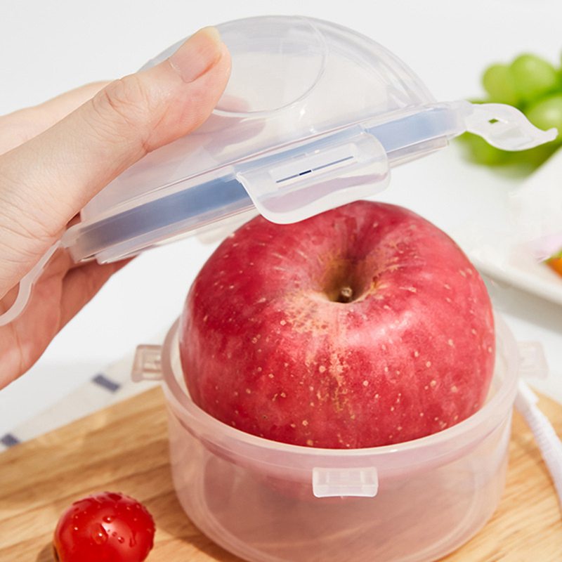 Hộp Nhựa Đựng Rau Củ Quả / Cà Chua / Chanh / Hành Tây Dễ Thương Dùng Trong Nhà Bếp