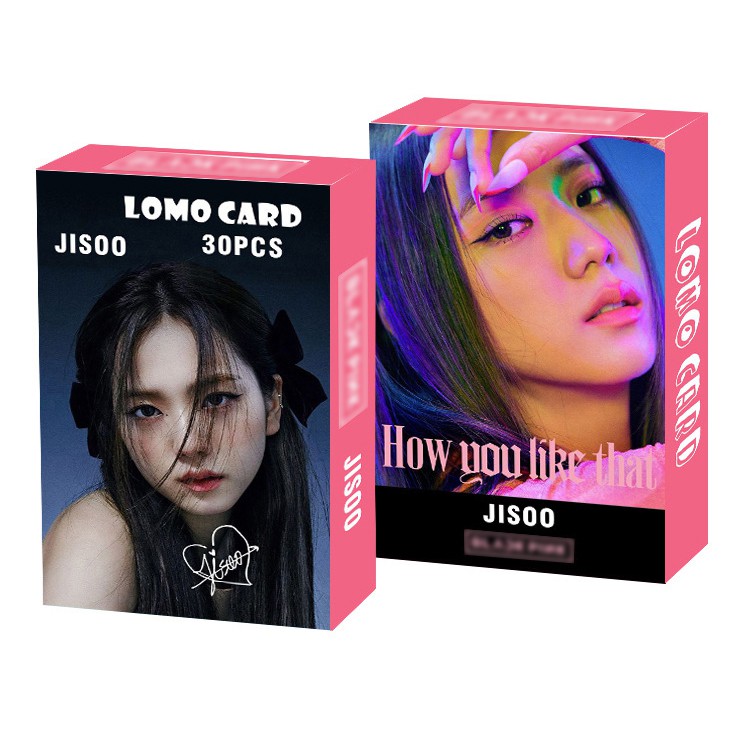 Set 30 ảnh Lomo card Jisoo Blackpink How you like that
