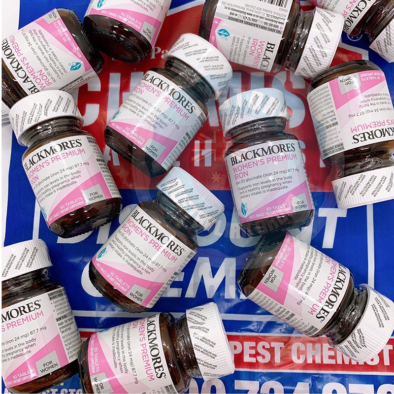 Bổ sung sắt cho mẹ bầu/phụ nữ Women’s Premium Iron 30v