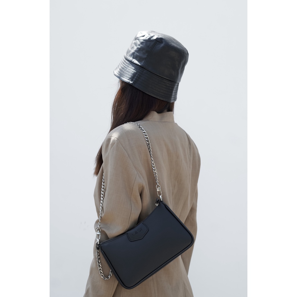 Túi Xách Nữ Kẹp Nách Dây Xích Dây Da Đeo Chéo FLORA BAG Thương Hiệu GIPSY