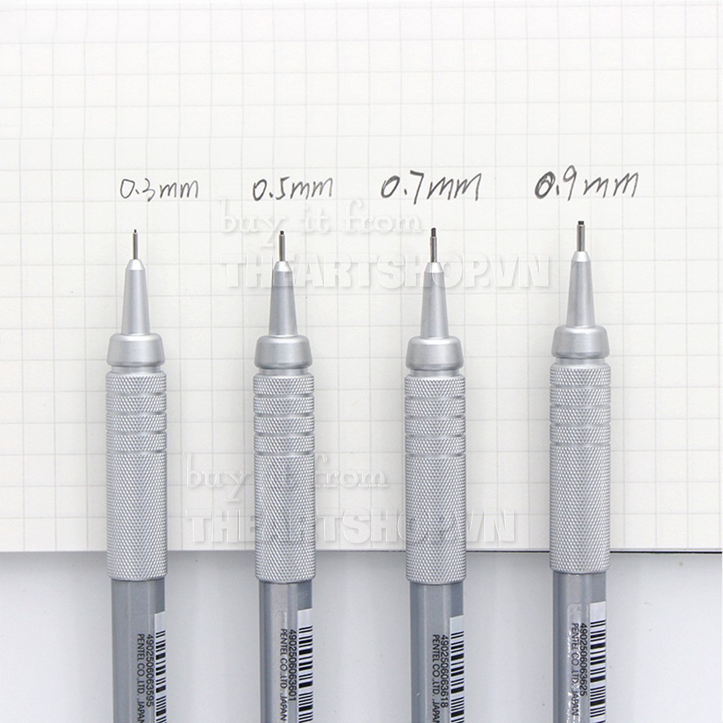 Chì bấm cơ khí PENTEL Graphgear 500 THEARTSHOP