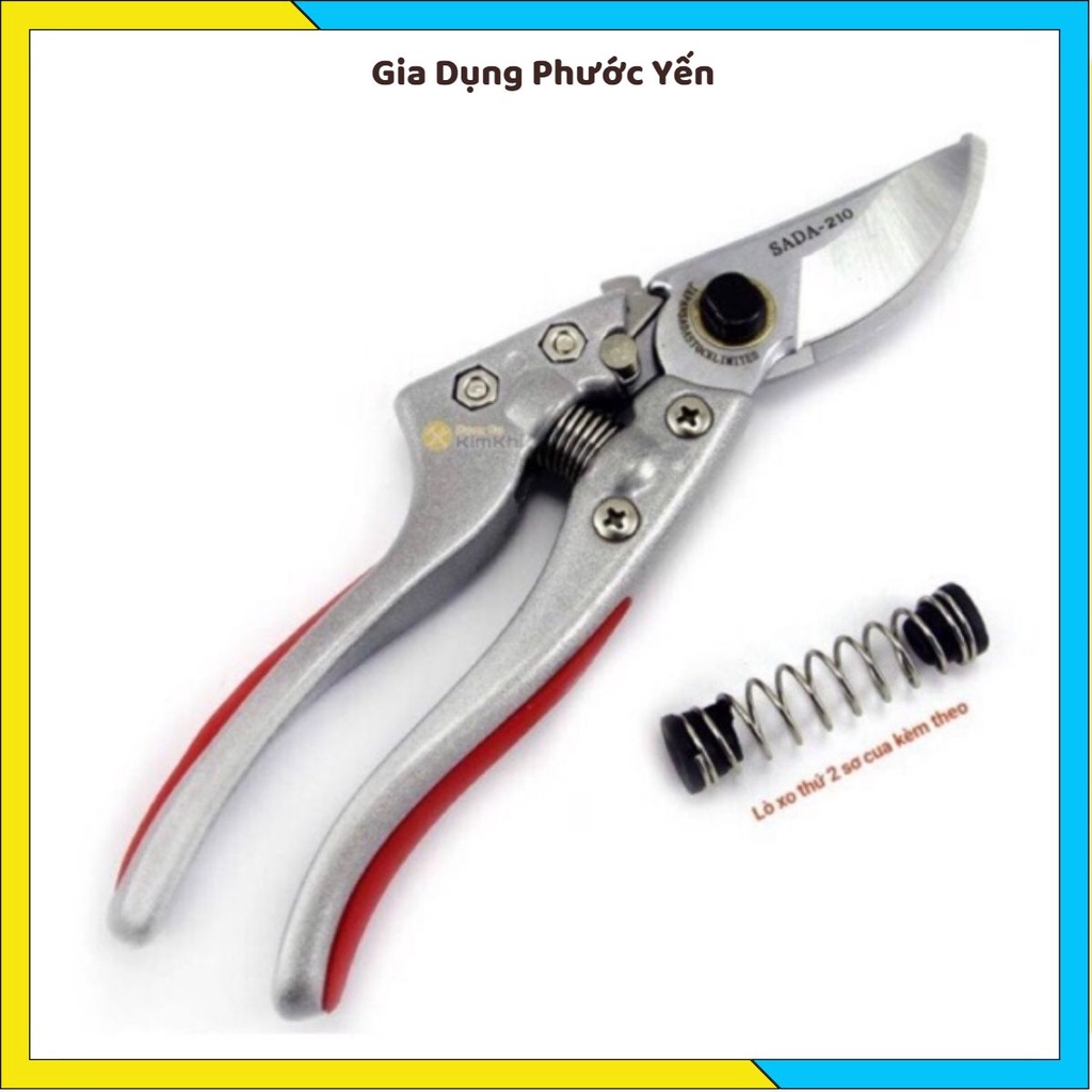 Kéo cắt tỉa cành cây, làm vườn cầm tay  SADA210 Nhật Bản