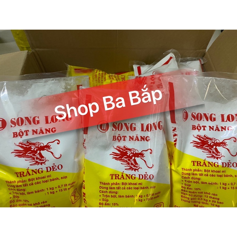 Bột năng Song Long sánh mịn trắng dẻo gói 500g