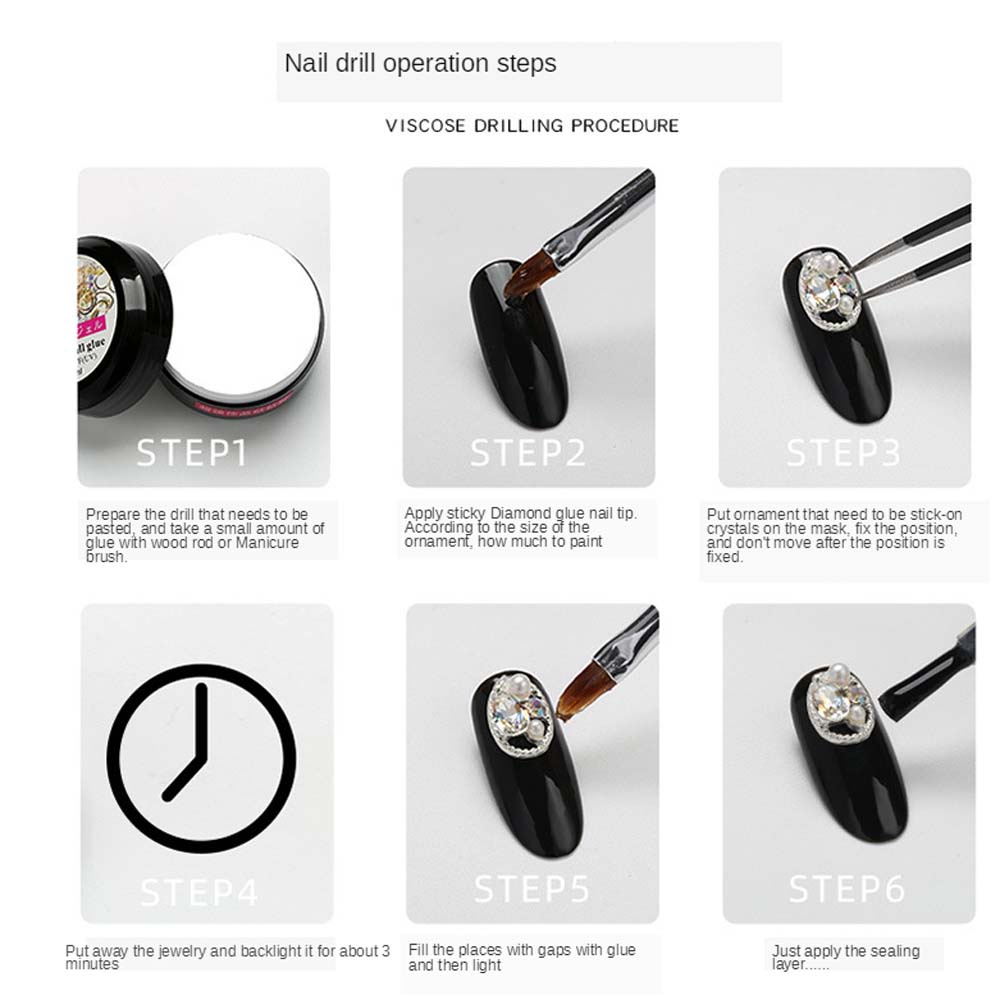 Hạt Ngọc Trai Giả Hình Bán Nguyệt 2Mm / 3Mm / 4Mm / 5Mm / 6Mm / 7Mm Dùng Trang Trí Móng Tay Nghệ Thuật Diy