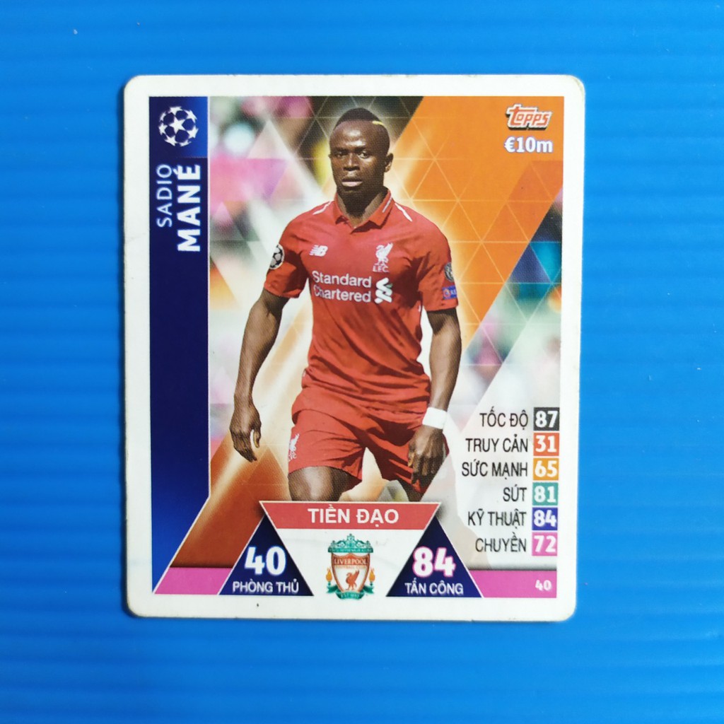 [Một Thẻ ] [No.21->39 mùa 18-19] Thẻ cầu thủ bóng đá Poca Match Attax 2019 2nd như ảnh & mô tả [giá theo độ mới và hiếm]