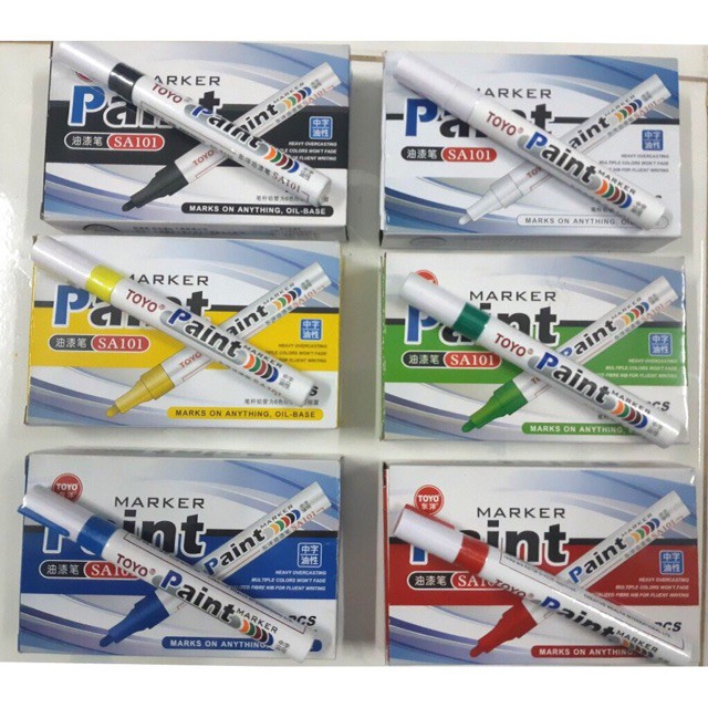 BÚT SƠN- TOYO Bút Repaint-Bút vẽ lốp-bút vẽ giày