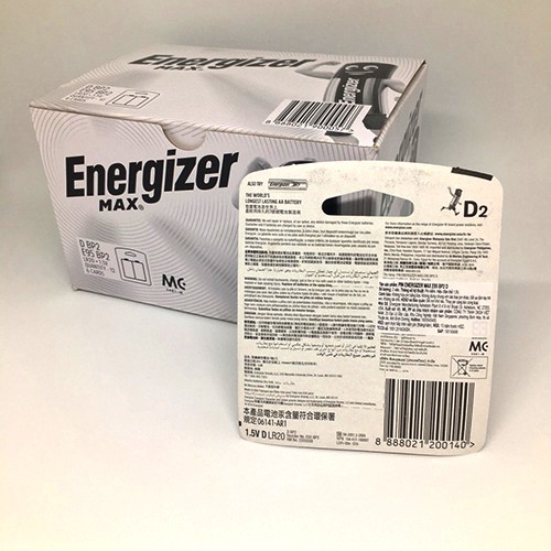 Pin Đại Energizer E95 vỉ 2 viên chính hãng dung lượng cực cao