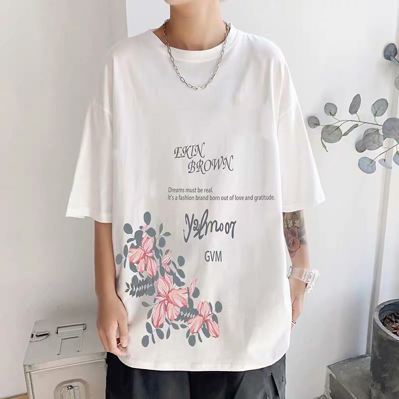 Áo Thun Tay Ngắn Thời Trang Phong Cách Size S-5Xl