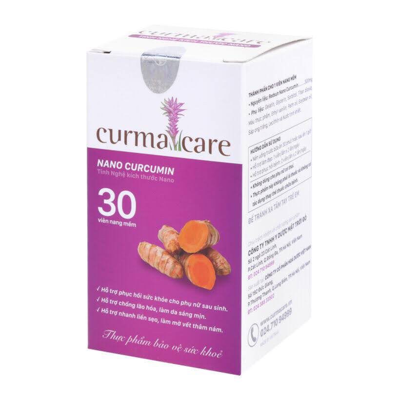 Curmacare 30 viên- Nghệ nano dạng dịch