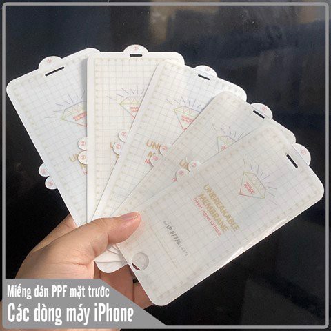 💘Dán PPF iPhone Trong Suốt Tự Phục Hồi Vết Xước💘