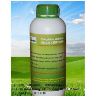 Chế phẩm sinh học trị tuyến trùng oligomer chitosan