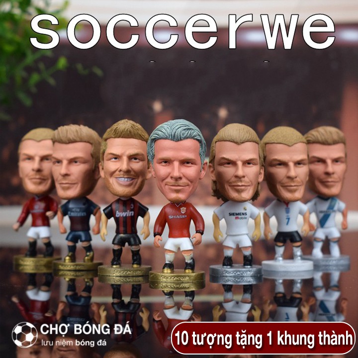 Tượng cầu thủ ngôi sao bóng đá Beckham NoBrand