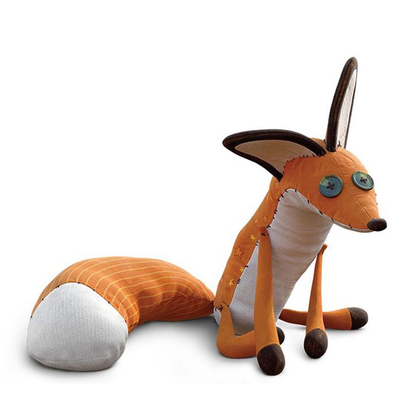 Cute 45cm Movie The little Prince Le Petit Prince Fox Plush Doll Plush Toy Xmas Kids Gifts