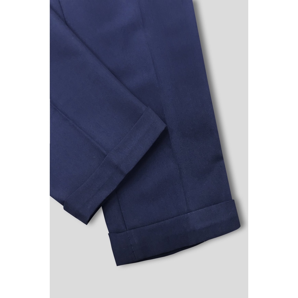 Quần Baggy Nữ Công Sở Lưng Cao LUPERI LFQD279 Chất Liệu Đũi Xước Hàn Quốc Cao Cấp