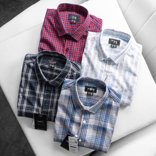 [ẢNH THẬT] [XẢ KHO] Áo sơ mi kẻ caro Pull&bear chất cotton