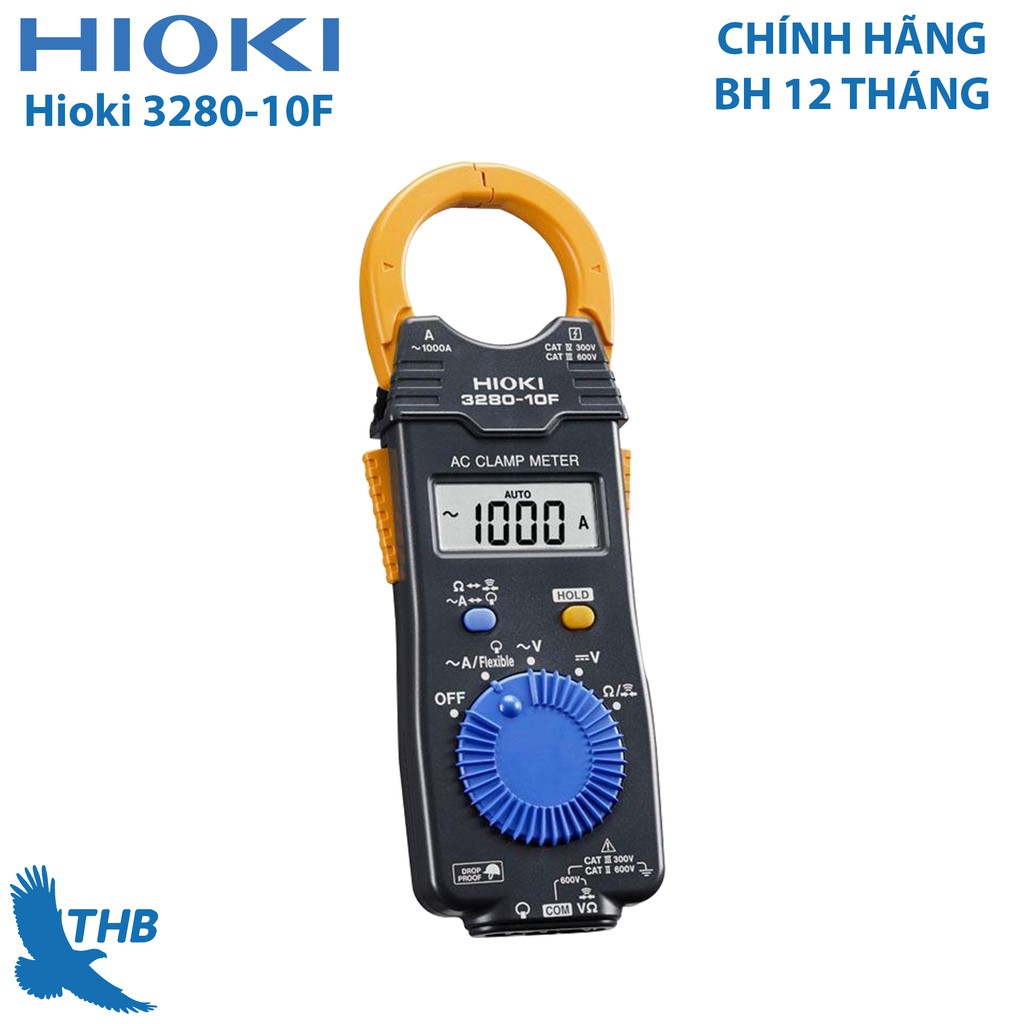 Ampe kìm đo dòng AC Hioki 3280-10F xuất xứ Nhật bảo hành chính hãng 12 tháng