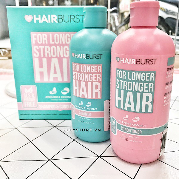 Bộ gội xả Hairburst kích thích tóc mọc