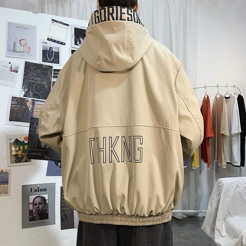 Áo khoác kaki unisex style ulzzang from rộng cực chất
