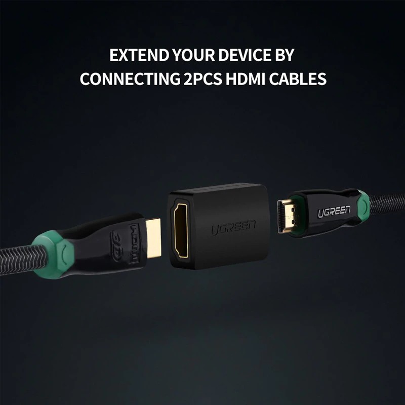 Ugreen HDMI Extended Adapter High Speed 3D 4K HDMI Female to Female Coupler