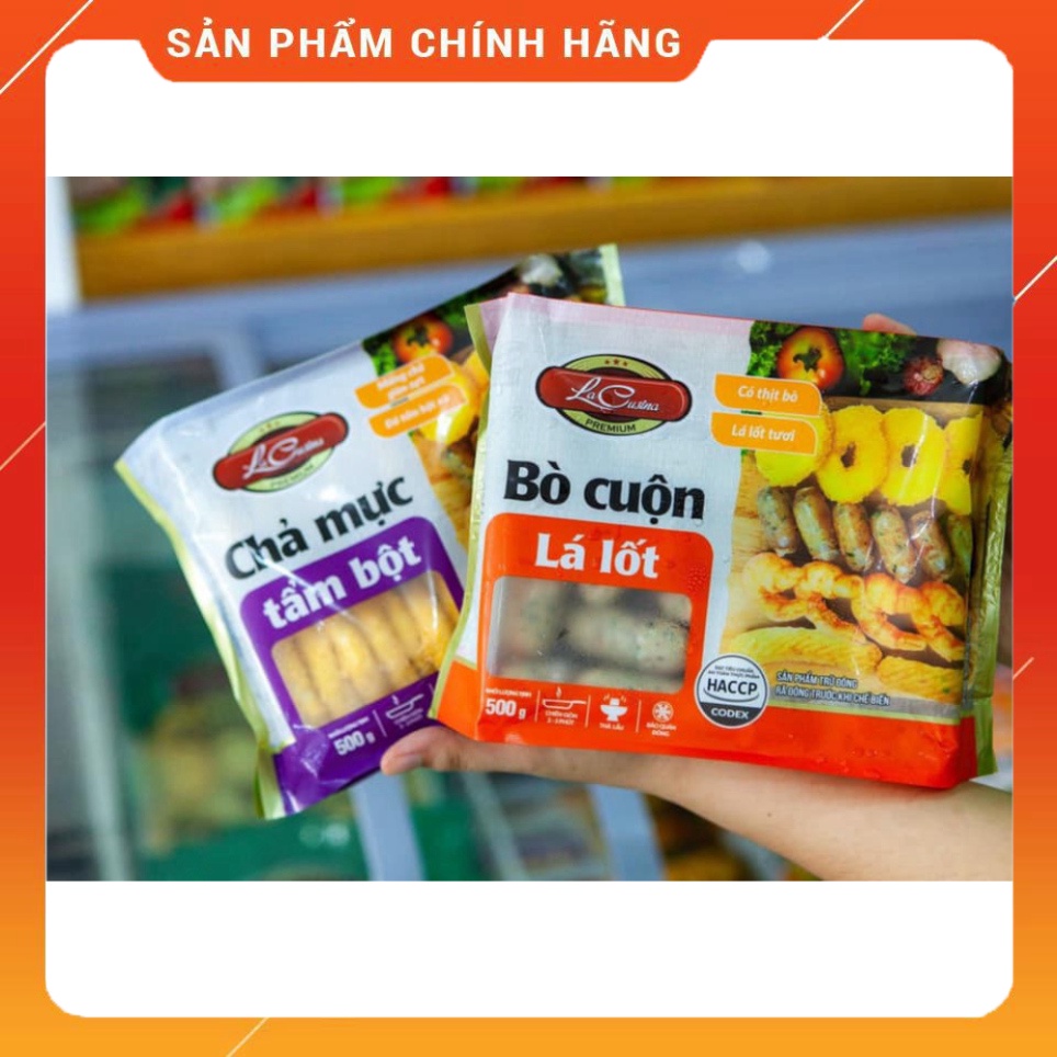 [HCM - HỎA TỐC] BÒ CUỘN LÁ LỐT 500G MÓN NGON SIÊU TỐC - NUONGFOOD | BigBuy360 - bigbuy360.vn