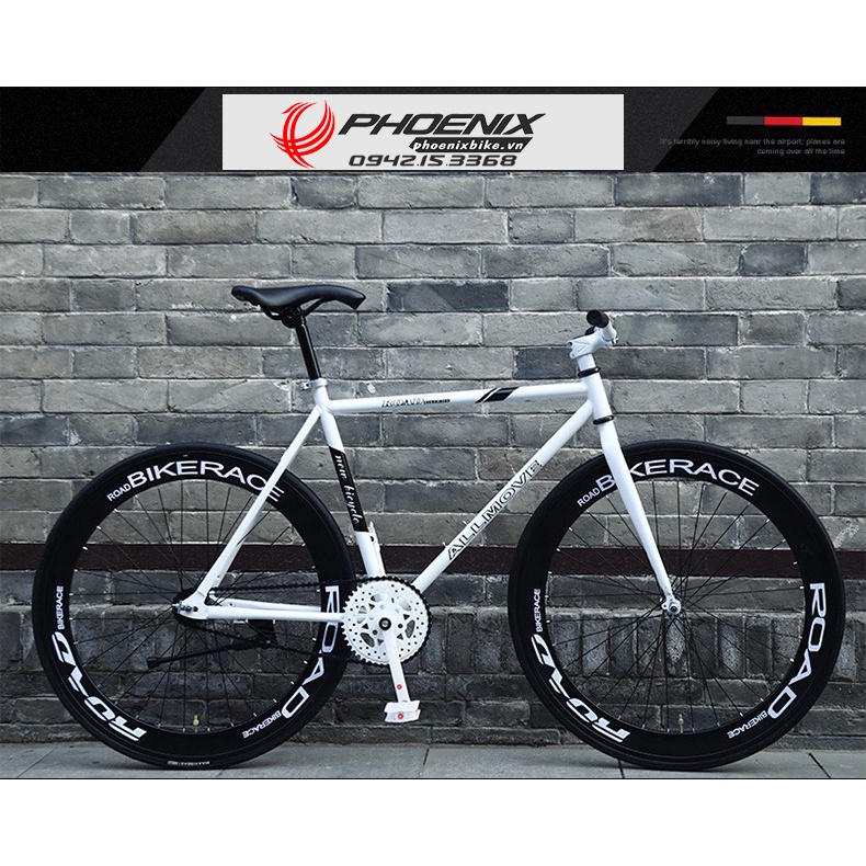Xe đạp Fixed Gear EG-01 vành 60 2022 siêu rẻ