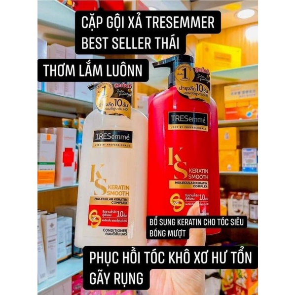 Cặp gội xả Tresemme Thái 450ml