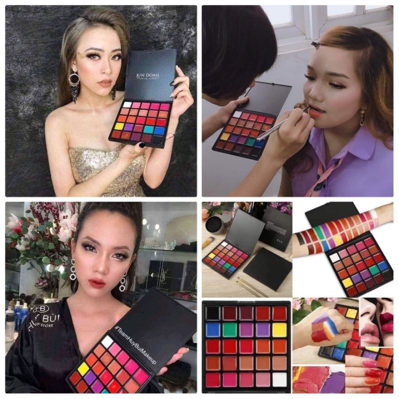 bảng son môi chuyên nghiệp