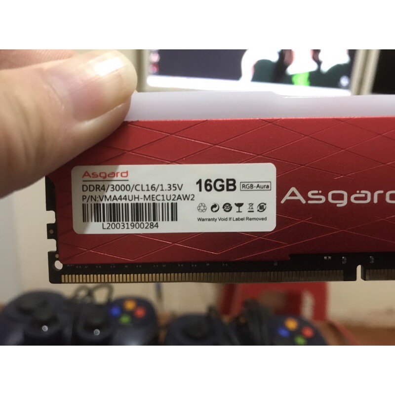 [Big Sale 12/12] DDR4 Ram 4 16 GB bus 3000 Asgard LED Aura Sync Mystic Light RGB Fusion