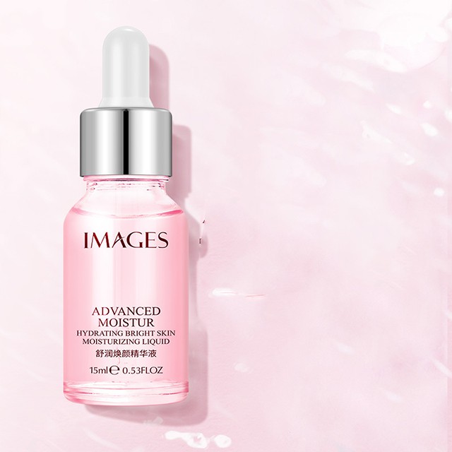 Serum Images Advanced Moistur Hồng 15ml Tính Chất Trẻ Hóa Dưỡng Ẩm Trắng Da Se Khít Lỗ Chân Lông