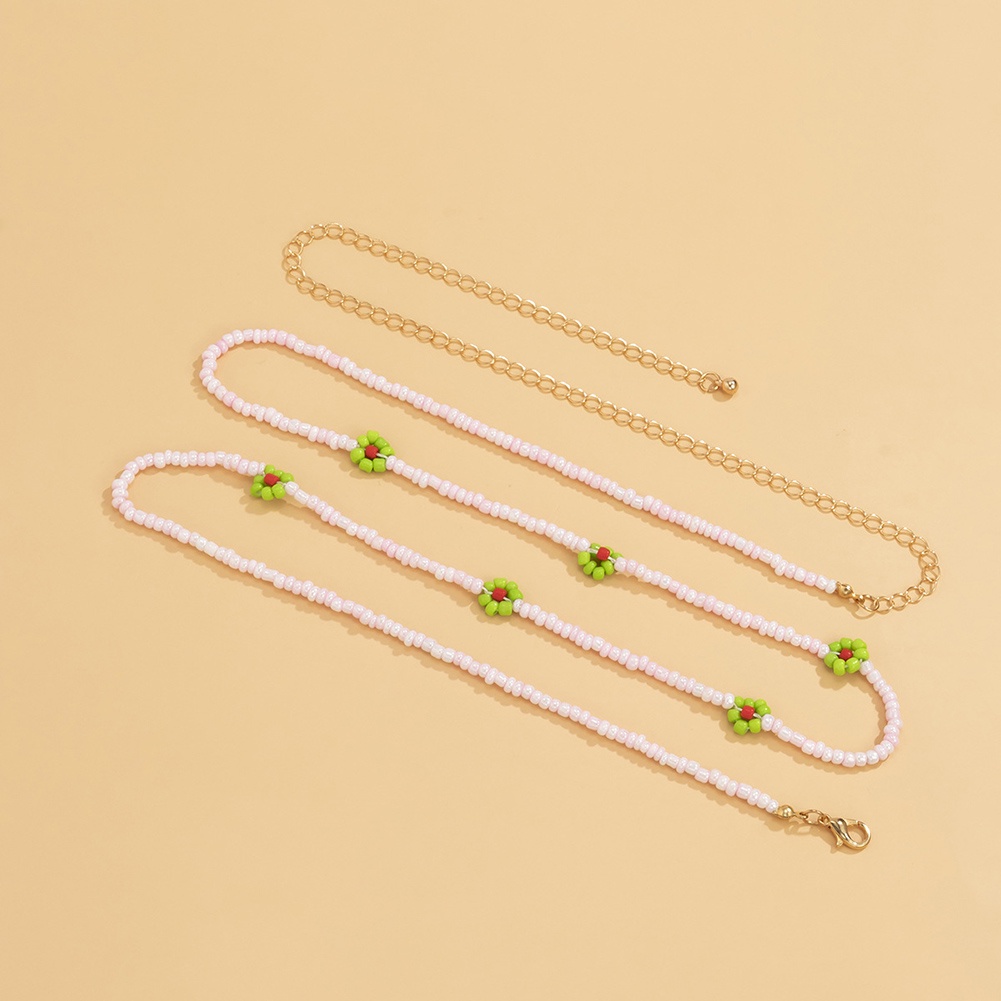 Chuỗi Hạt Đeo Hông Nhiều Màu Sắc Họa Tiết Hoa Cúc Phong Cách Bohemian Thời Trang Đi Biển Quyến Rũ Cho Nữ