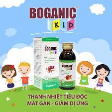 Thanh nhiệt BOGANIC KID