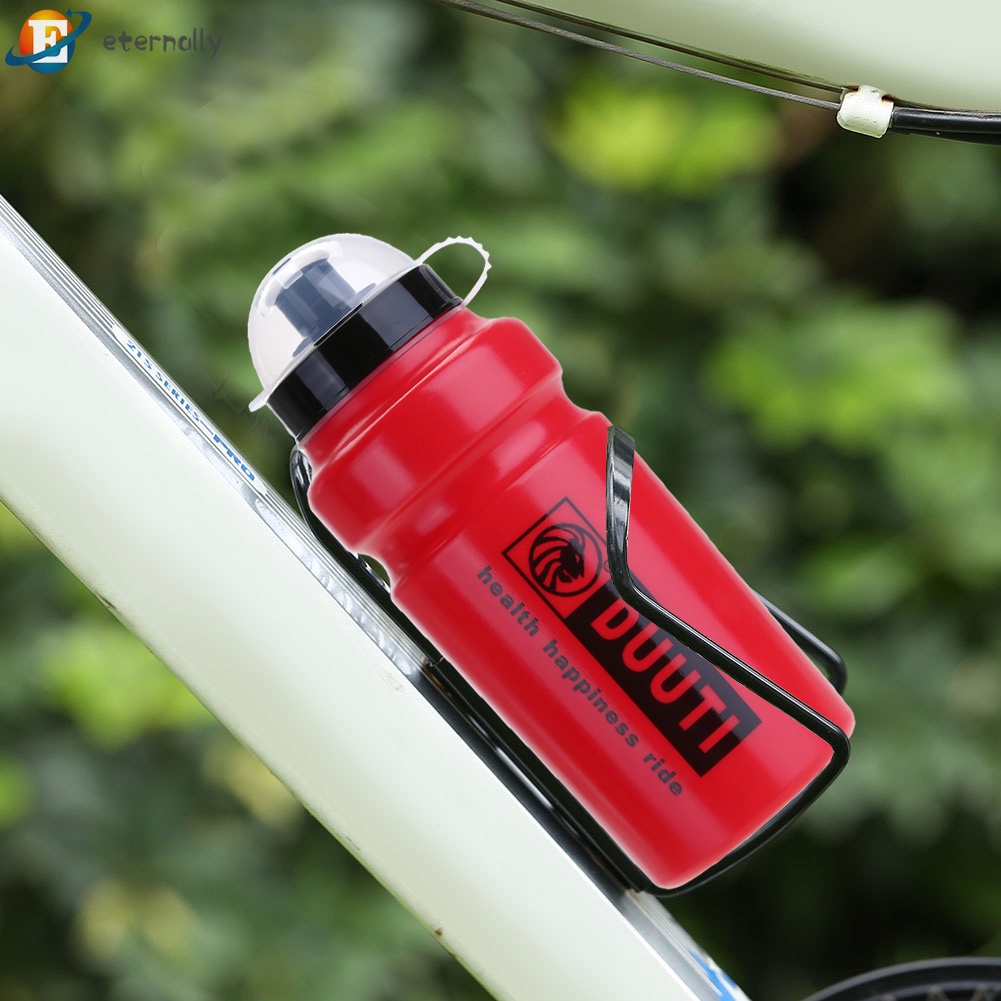 Bình nước DUUTI 500ml kèm lồng đỡ bình nước và vít gắn xe đạp leo núi