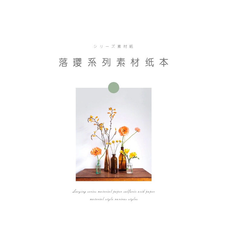 Set 36 Thẻ Giấy In Hình Phong Cách Vintage Trang Trí Sổ Tay