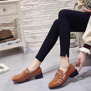 Giày oxford đạp gót