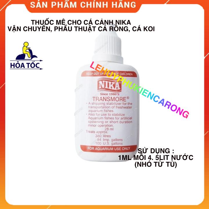 NIKA Dung Dịch Vận Chuyển Và Phẩu Thuật Cá Rồng, Cá Koi