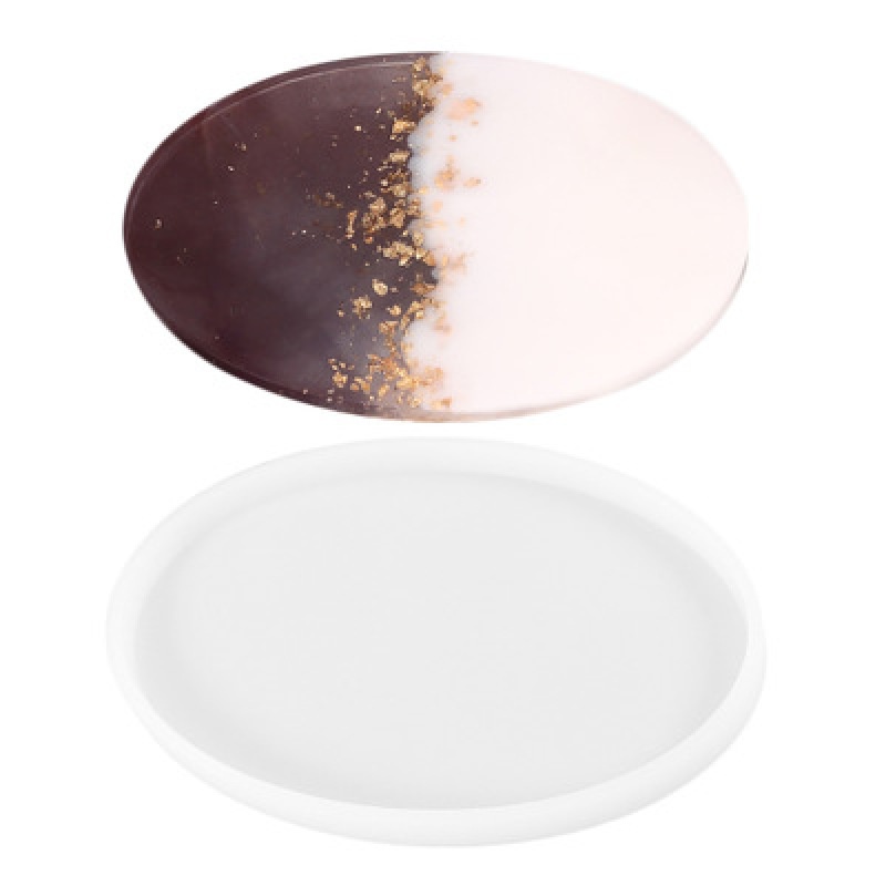 Khuôn Silicone Hình Oval Làm Trang Sức Thủ Công