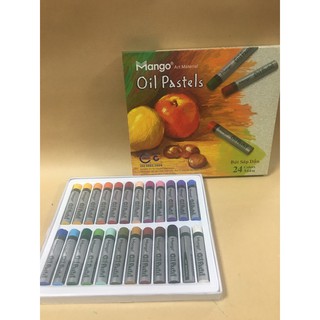 BÚT SÁP DẦU MANGO - BỘ 24 MÀU