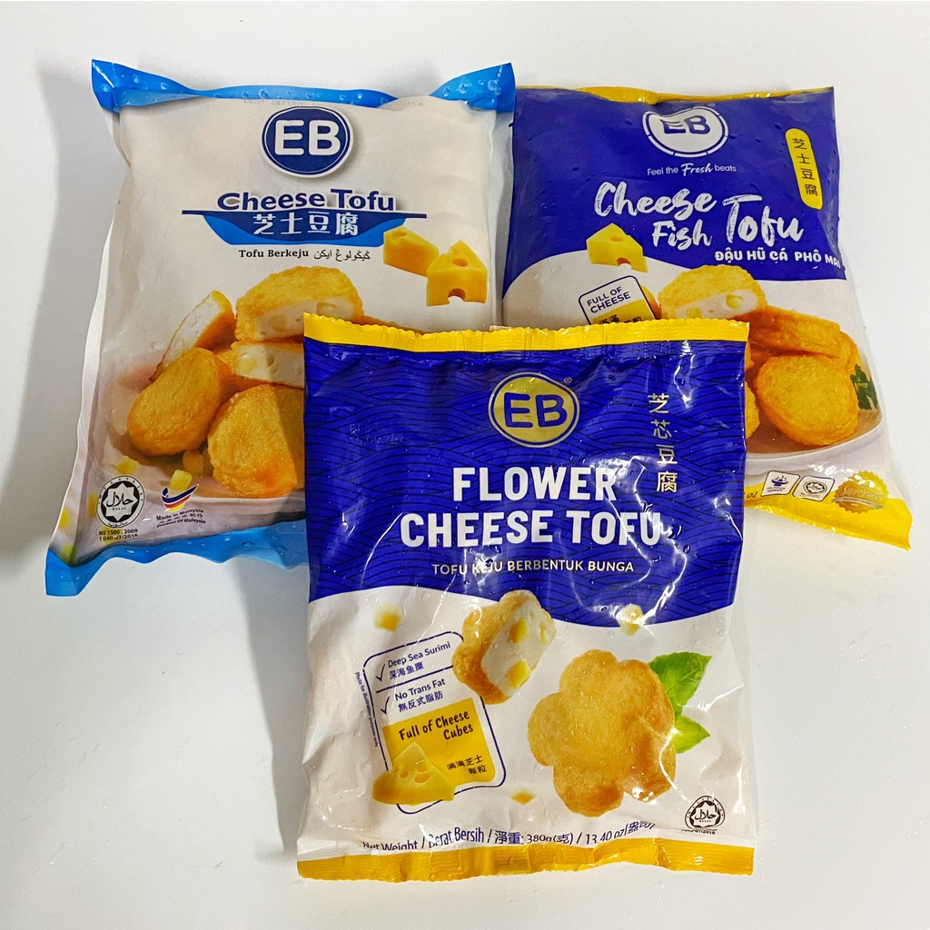 Đậu Hũ Phô Mai EB Viên Thả lẩu Malaysia Tàu hũ phô mai Siêu Thị Lẩu
