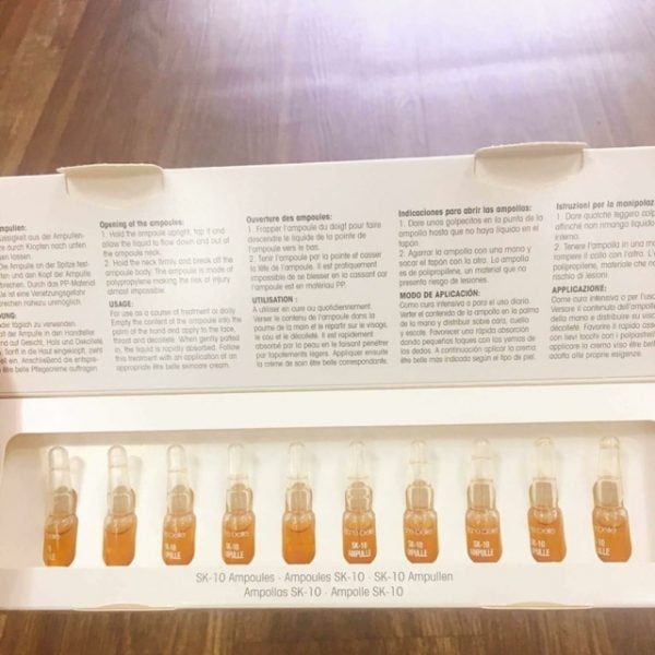 Tinh chất làm giảm mụn SK-10 AMPOULES Être Belle