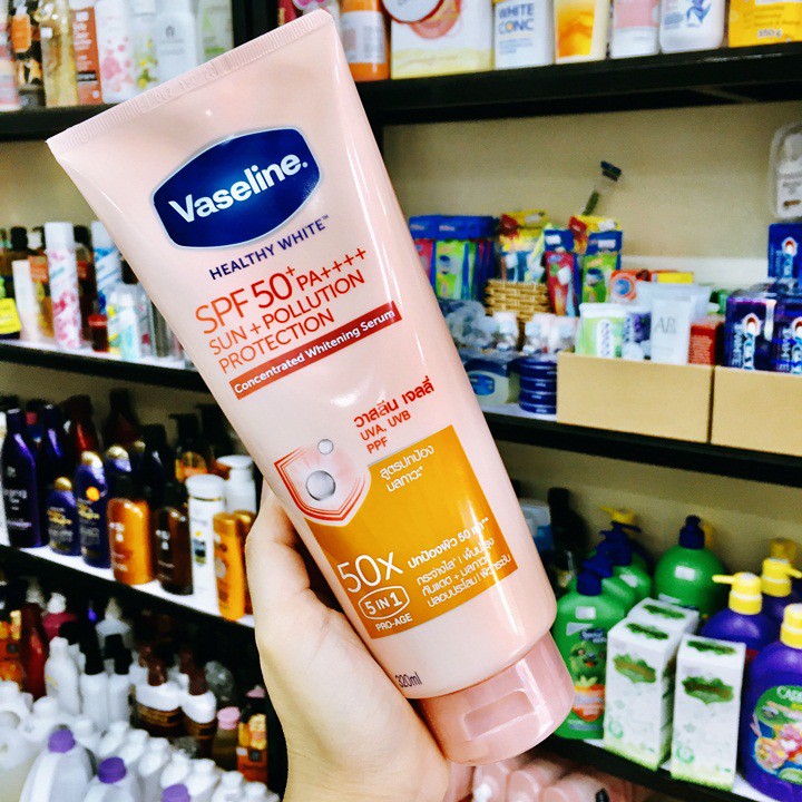 Sữa dưỡng thể trắng da Vaseline Healthy White Perfect Serum 50x